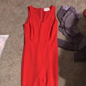Blush boutique Red Jumpsuit